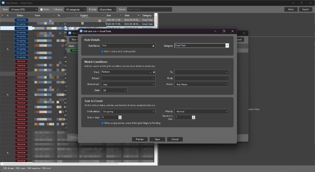 Task Tracker Dashboard